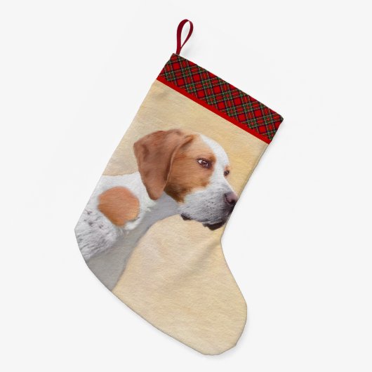 Tekenaanwijzer - Kute Original Dog Art Kleine Kerstsok (Voorkant (Hangend))