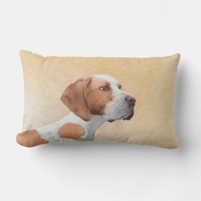 Tekenaanwijzer - Kute Original Dog Art Kussen (Voorkant)