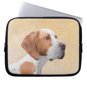 Tekenaanwijzer - Kute Original Dog Art Laptop Sleeve