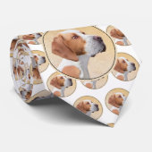 Tekenaanwijzer - Kute Original Dog Art Stropdas (Opgerold)
