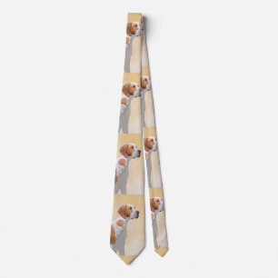Tekenaanwijzer - Kute Original Dog Art Stropdas