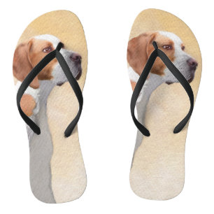 Tekenaanwijzer - Kute Original Dog Art Teenslippers