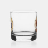 Tekenaanwijzer - Kute Original Dog Art Whisky Glas (Links)