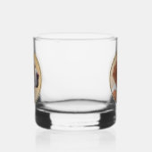Tekenaanwijzer - Kute Original Dog Art Whisky Glas (Rechts)