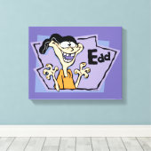 Tekenafbeelding bewerken canvas afdruk (Insitu (Houten vloer))