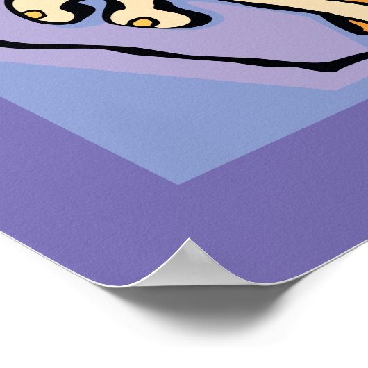 Tekenafbeelding bewerken poster (Hoek)