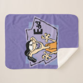 Tekenafbeelding bewerken sherpa deken (Voorkant (horizontaal))