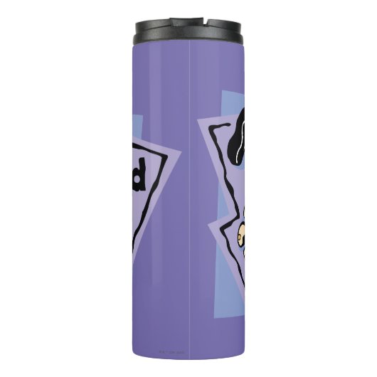 Tekenafbeelding bewerken thermosbeker (Achterkant)