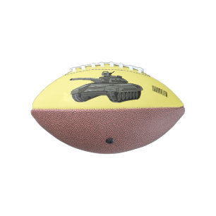 Tekenafbeelding cartoon american football