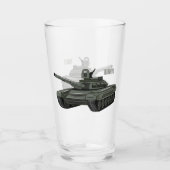 Tekenafbeelding cartoon glas (Voorkant)