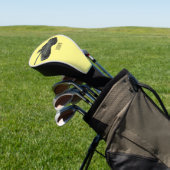 Tekenafbeelding cartoon golfheadcover (Insitu)