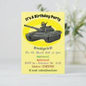 Tekenafbeelding cartoon kaart (Staand voorkant)