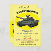 Tekenafbeelding cartoon kaart (Voorkant / Achterkant)