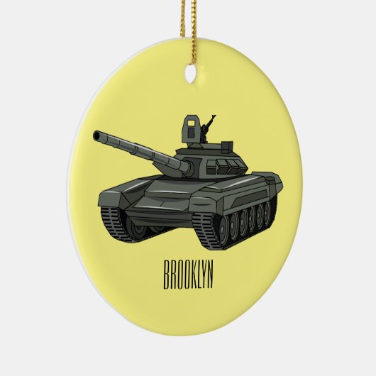 Tekenafbeelding cartoon keramisch ornament (Rechts)