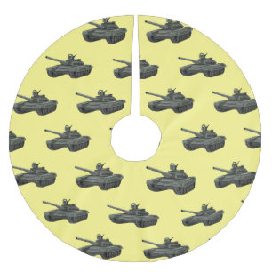 Tekenafbeelding cartoon kerstboom rok