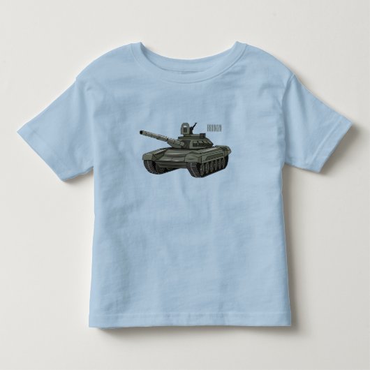 Tekenafbeelding cartoon kinder shirts (Voorkant)