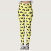 Tekenafbeelding cartoon leggings (Voorkant)