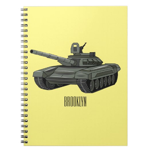 Tekenafbeelding cartoon notitieboek (Voorkant)