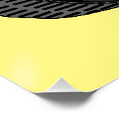 Tekenafbeelding cartoon perfect poster (Hoek)