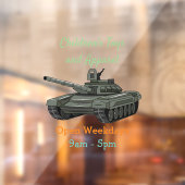 Tekenafbeelding cartoon raamsticker (Vel 2)