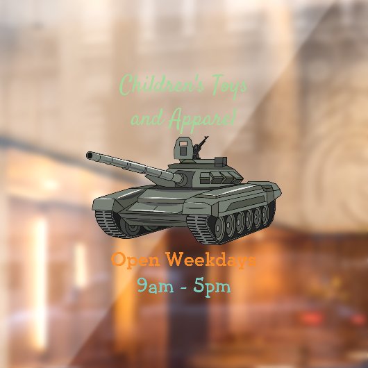 Tekenafbeelding cartoon raamsticker (Vel 2)