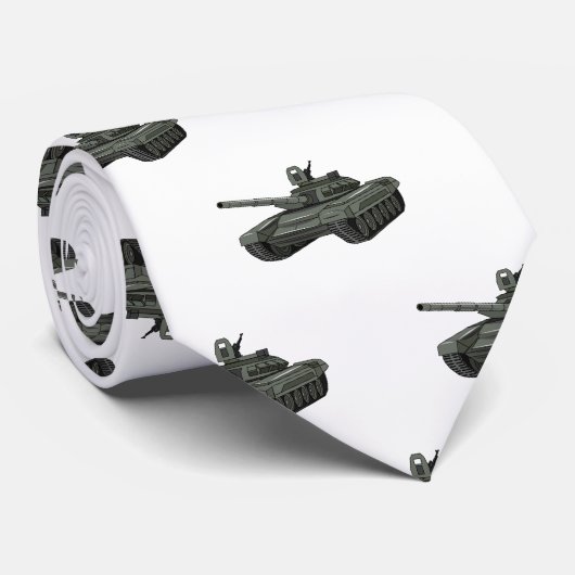 Tekenafbeelding cartoon stropdas (Opgerold)