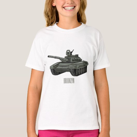 Tekenafbeelding cartoon t-shirt (Voorkant)