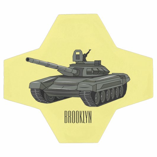 Tekenafbeelding cartoon voetbal (Enkel)