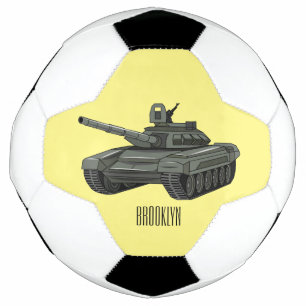 Tekenafbeelding cartoon voetbal