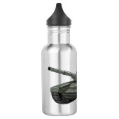 Tekenafbeelding cartoon waterfles (Links)