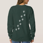 Tekenafdrukinrichting Ontwerpkleding Trui (Achterkant)