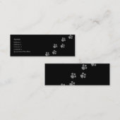 Tekenafdrukken (2) mini visitekaartje (Voorkant / Achterkant)