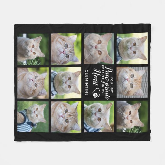 Tekenafdrukken op mijn aangepaste hoofdtelefooncen fleece deken (Voorkant (Horizontaal))