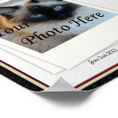 Tekenafdrukken op mijn hartstikke gedenkteken - ho poster (Hoek)