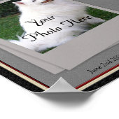 Tekenafdrukken op mijn hartstikke gedenkteken - ho poster (Hoek)