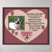 Tekenafdrukken op mijn hartstikke hond poster (Voorkant)