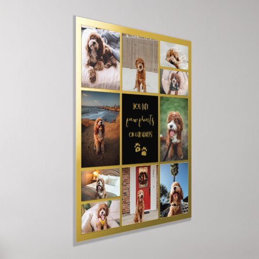 Tekenafdrukken op onze herinneringskoeling van het folie afdrukken (Laagn)