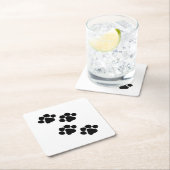 Tekenafdrukken voor Dierenvrienden Kartonnen Onderzetters (Insitu)