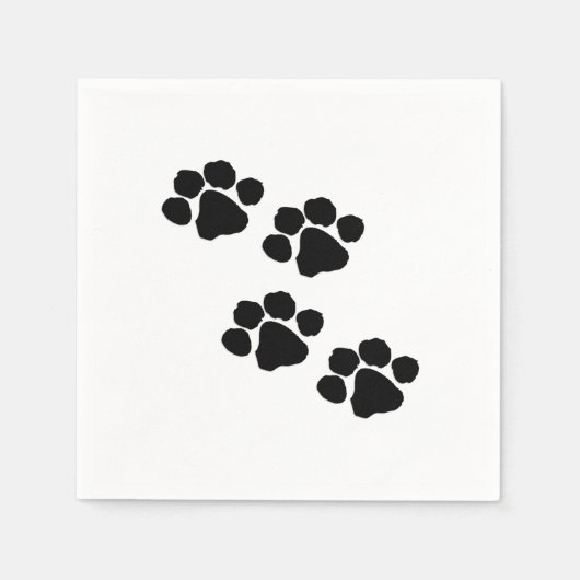 Tekenafdrukken voor Dierenvrienden Servetten (Voorkant)