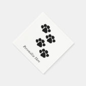 Tekenafdrukken voor Dierenvrienden Servetten (Hoek)