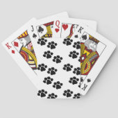 Tekenafdrukken voor eigenaars van huisdieren pokerkaarten (Achterkant)