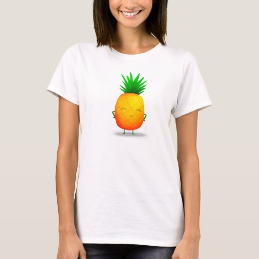 tekenananas :o t-shirt (Voorkant)