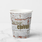 Tekenbak hout papieren bekers (Achterkant)