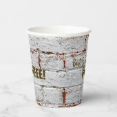 Tekenbak hout papieren bekers (Rechts)