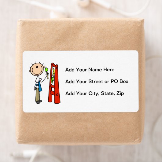 Tekenbalk als illustrator etiket (Insitu)