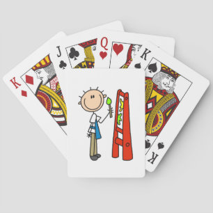 Tekenbalk als illustrator pokerkaarten