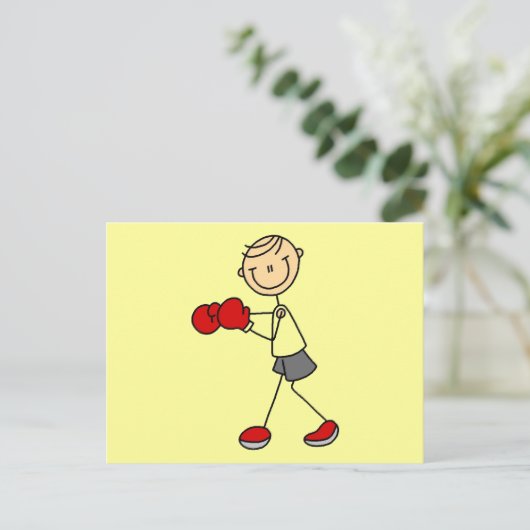 Tekenbalk Vierkant overhemden en cadeaus Briefkaart (Staand voorkant)