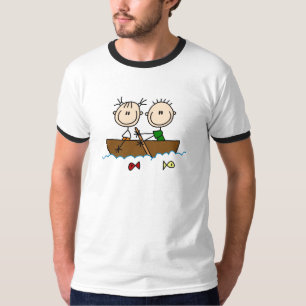 Tekenbalk Vist overhemden en cadeaus T-shirt