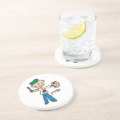 Tekenbalk Zandsteen Onderzetter (Zijkant)