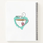 Tekenblad en notitieblok voor schrijvers notitieboek (Achterkant)